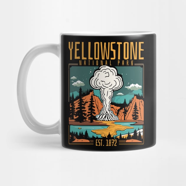 Unveiling Nature's Grandeur: A Journey Through Yellowstone National Park by Meryarts